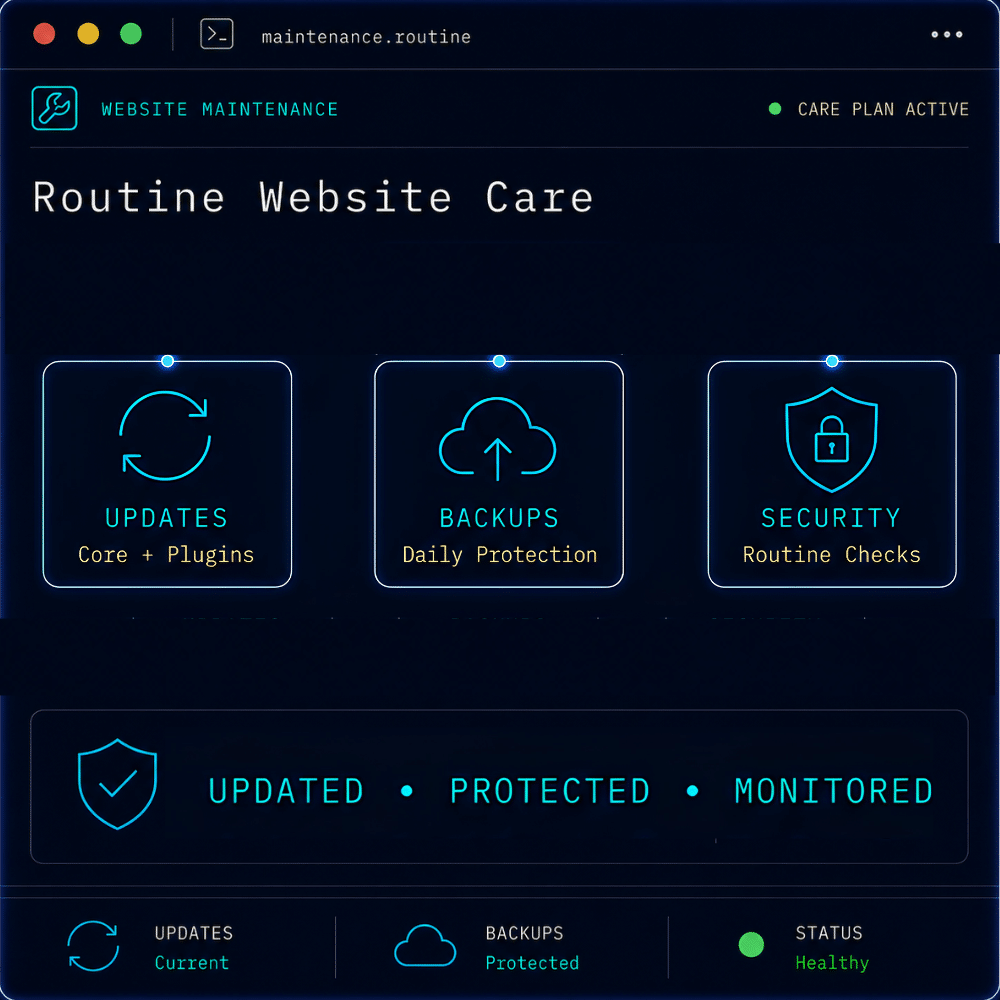 Norsu Media South Africa offers routine website care as a service